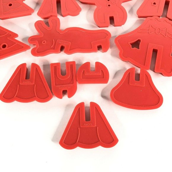 Jobar's Standing 3D Christmas Cookie Cutter Set 6 Designs New in Box Star Angel - Picture 10 of 11